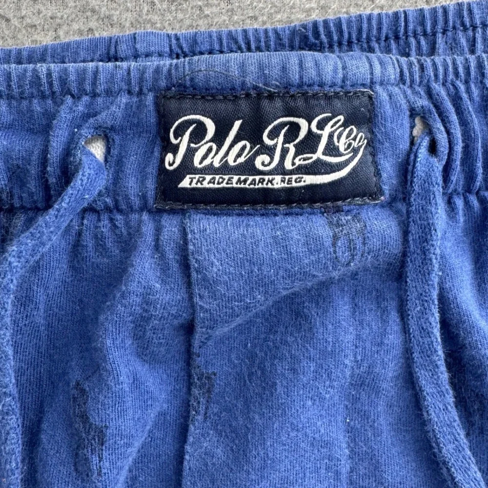 Polo Ralph Lauren Pajama Pant XL Blue All Over Pony Logo Sleepwear Loungewear